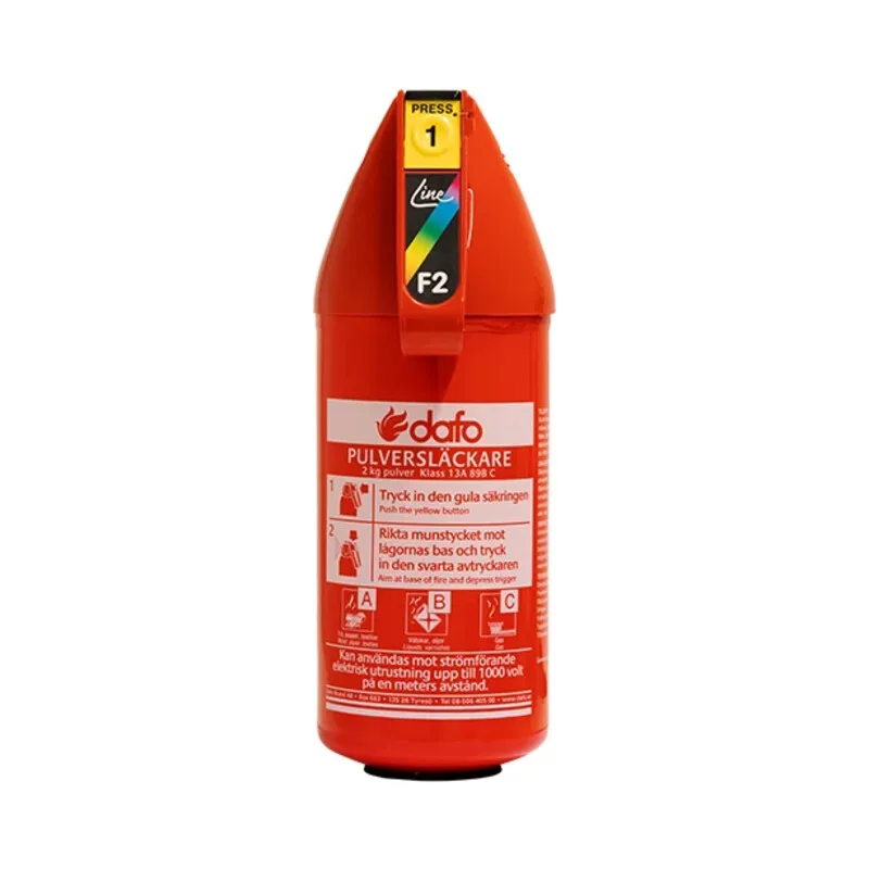 Brandsläckare pulver Dafo F 2 GM